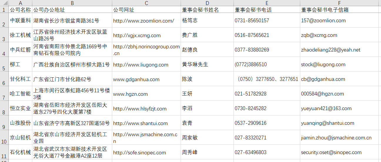 结果截图