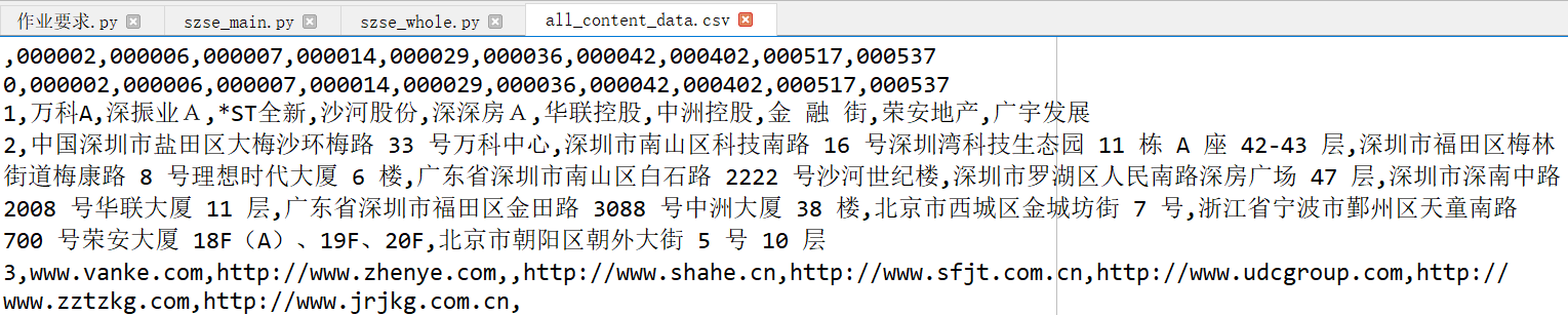 结果截图