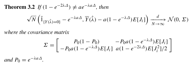 central limit theorem